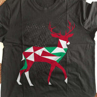 Load image into Gallery viewer, Designs by MyUtopia Shout Out:Christmas Reindeer Adult Unisex T-Shirt
