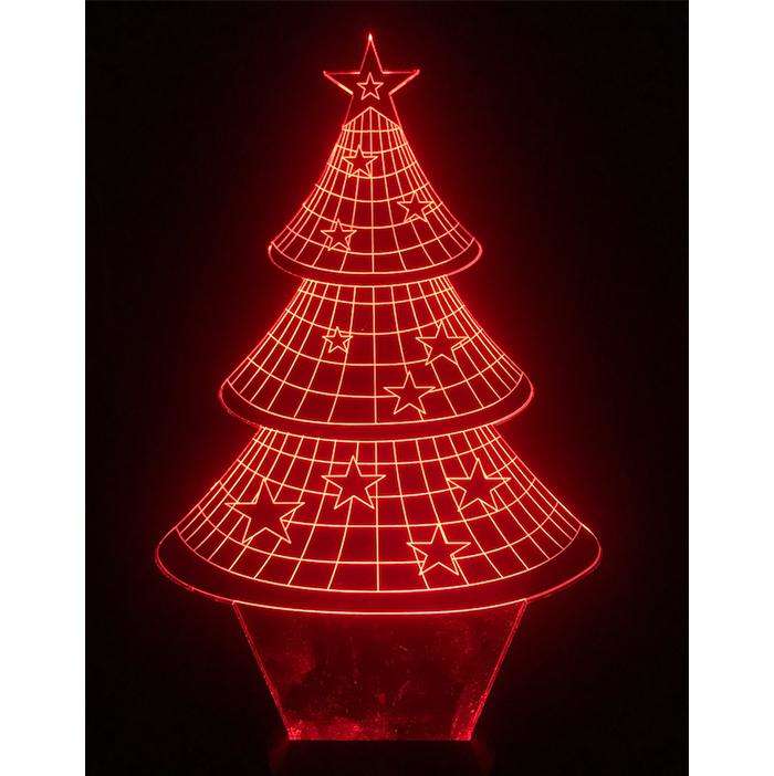 Designs by MyUtopia Shout Out:Christmas Tree USB Powered LED Night-light Lamp Glows in Multiple Colors