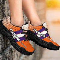 Load image into Gallery viewer, Designs by MyUtopia Shout Out:Clemson #MoreTigerPushUps Chunky Sneakers
