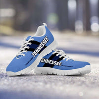 Load image into Gallery viewer, Designs by MyUtopia Shout Out:#CodeTrueBlue Tennessee Fan Running Shoes,Kid&#39;s / 11 CHILD (EU28) / Blue,Running Shoes
