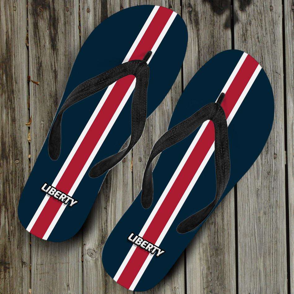 Designs by MyUtopia Shout Out:Collector Flip Flops Liberty