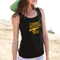 Load image into Gallery viewer, Designs by MyUtopia Shout Out:Combat Veteran Iraq Unisex Tank

