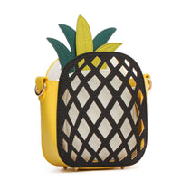 Load image into Gallery viewer, Designs by MyUtopia Shout Out:Cowgirl Trendy Cute Pineapple Fruit Mini Crossbody Bag
