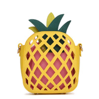 Load image into Gallery viewer, Designs by MyUtopia Shout Out:Cowgirl Trendy Cute Pineapple Fruit Mini Crossbody Bag

