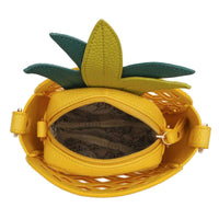 Load image into Gallery viewer, Designs by MyUtopia Shout Out:Cowgirl Trendy Cute Pineapple Fruit Mini Crossbody Bag
