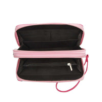 Load image into Gallery viewer, Designs by MyUtopia Shout Out:Cowgirl Trendy Multi Colorful Owl Print Western Wristlet Wallet
