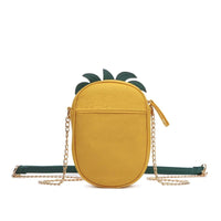 Load image into Gallery viewer, Designs by MyUtopia Shout Out:Cowgirl Trendy Pineapple Fruit Mini Crossbody Sling Bag
