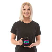 Load image into Gallery viewer, Designs by MyUtopia Shout Out:Crazy Dog Girl Ceramic Coffee Mug - Black

