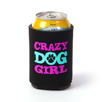Load image into Gallery viewer, Designs by MyUtopia Shout Out:Crazy Dog Girl Neoprene Snuggle Can Wrap

