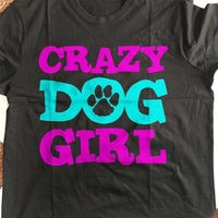 Load image into Gallery viewer, Designs by MyUtopia Shout Out:Crazy Dog Girl Ultra Cotton T-Shirt
