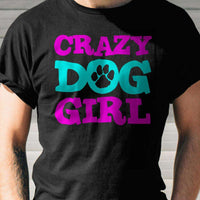 Load image into Gallery viewer, Designs by MyUtopia Shout Out:Crazy Dog Girl Ultra Cotton T-Shirt
