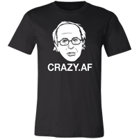 Load image into Gallery viewer, Designs by MyUtopia Shout Out:Crazy Sanders Trump Political Humor Unisex Jersey Short-Sleeve T-Shirt,X-Small / Black,Adult Unisex T-Shirt

