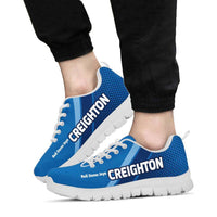 Load image into Gallery viewer, Designs by MyUtopia Shout Out:Creighton Roll Damn Jays Basketball Fan Breathable Mesh Fabric Running Soes
