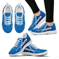 Load image into Gallery viewer, Designs by MyUtopia Shout Out:Creighton Roll Damn Jays Basketball Fan Breathable Mesh Fabric Running Soes
