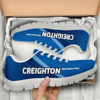 Load image into Gallery viewer, Designs by MyUtopia Shout Out:Creighton Roll Damn Jays Basketball Fan Breathable Mesh Fabric Running Soes
