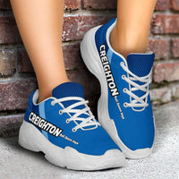 Load image into Gallery viewer, Designs by MyUtopia Shout Out:Creighton Roll Damn Jays Basketball Fan Chunky Walking Shoes
