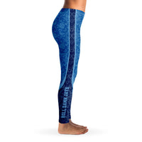 Load image into Gallery viewer, Designs by MyUtopia Shout Out:Creighton Roll Damn Jays Basketball Fan Fashion Leggings

