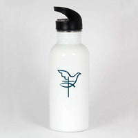 Load image into Gallery viewer, Designs by MyUtopia Shout Out:Cross Dove Fish Christian Faith Stainless Steel Reusable Water Bottle
