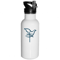 Load image into Gallery viewer, Designs by MyUtopia Shout Out:Cross Dove Fish Christian Faith Stainless Steel Reusable Water Bottle
