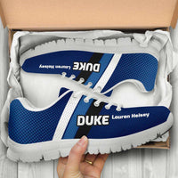 Load image into Gallery viewer, Designs by MyUtopia Shout Out:Custom Order Duke Fan Mesh Fabric Mesh Sneakers

