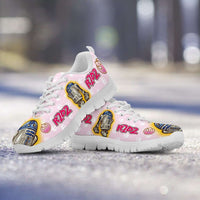 Load image into Gallery viewer, Designs by MyUtopia Shout Out:Cute R2-D2 Droid on Pink Running Shoes
