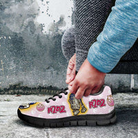 Load image into Gallery viewer, Designs by MyUtopia Shout Out:Cute R2-D2 Droid on Pink Running Shoes

