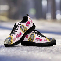 Load image into Gallery viewer, Designs by MyUtopia Shout Out:Cute R2-D2 Droid on Pink Running Shoes
