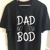Load image into Gallery viewer, Designs by MyUtopia Shout Out:Dad Bod Adult Unisex T-Shirt,S / Black,Adult Unisex T-Shirt
