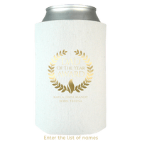 Load image into Gallery viewer, Designs by MyUtopia Shout Out:Dad of the Year Award Personalized with Kids Names Can Wrap,White,Can Wrap
