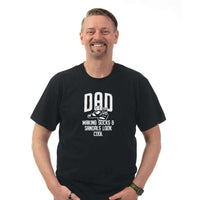 Load image into Gallery viewer, Designs by MyUtopia Shout Out:Dad Socks and Sandals Ultra Cotton T-Shirt
