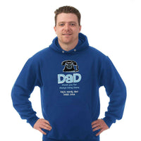 Load image into Gallery viewer, Designs by MyUtopia Shout Out:Dad Thank You For Always Being There Personalized with Kids Names Adult Hoodie
