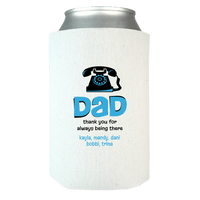 Load image into Gallery viewer, Designs by MyUtopia Shout Out:Dad Thank You For Always Being There Personalized with Kids Names Can Wrap,White,Can Wrap
