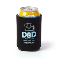 Load image into Gallery viewer, Designs by MyUtopia Shout Out:Dad Thank You For Always Being There Personalized with Kids Names Can Wrap,Black,Can Wrap
