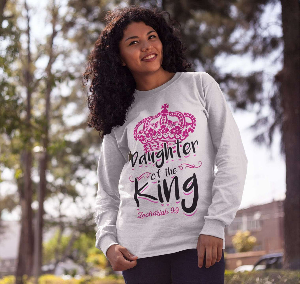 Designs by MyUtopia Shout Out:Daughter of the King Adult Unisex Sweatshirt