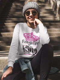Load image into Gallery viewer, Designs by MyUtopia Shout Out:Daughter of the King Adult Unisex Sweatshirt
