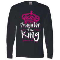 Load image into Gallery viewer, Designs by MyUtopia Shout Out:Daughter of the King Christian Long Sleeve T-Shirt
