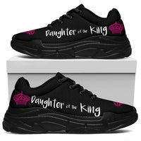 Load image into Gallery viewer, Designs by MyUtopia Shout Out:Daughter Of The King God&#39;s Princess Bible Verse Inspired Art Mesh Fabric Walking Sneakers
