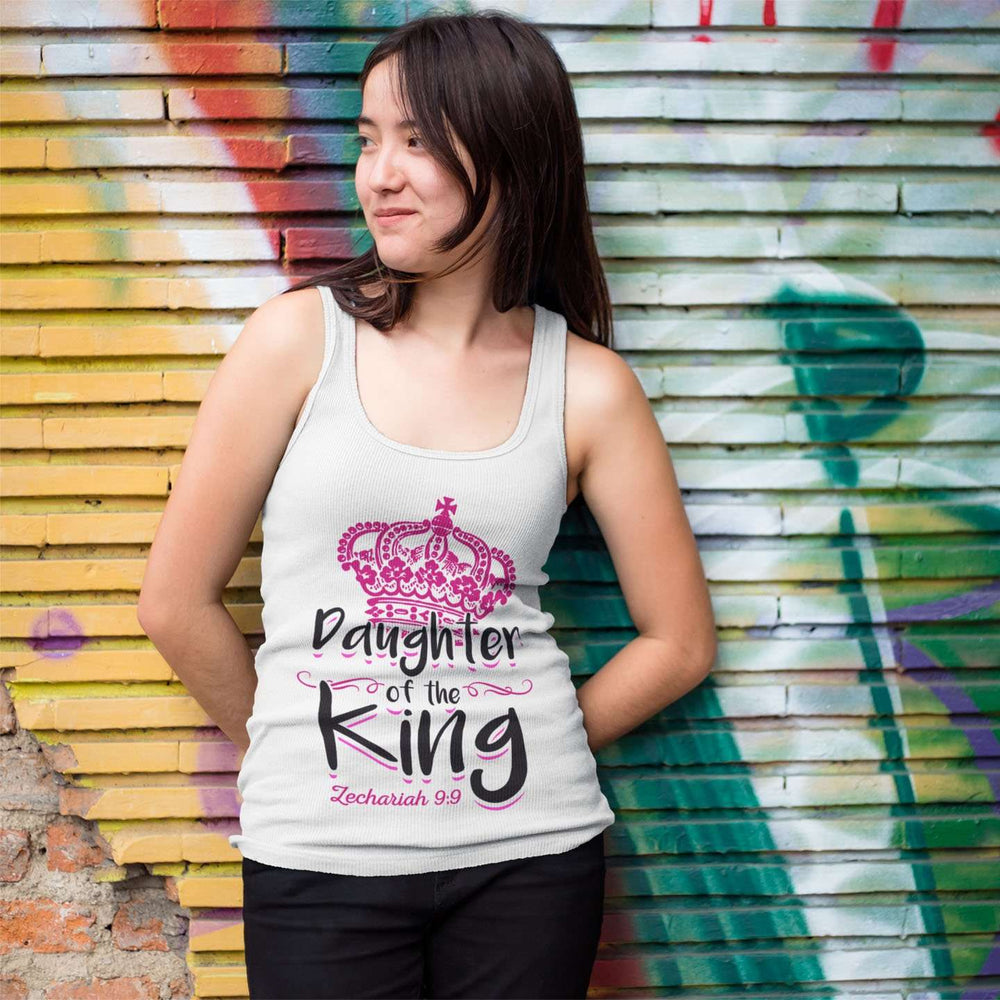 Designs by MyUtopia Shout Out:Daughter of the King Tank Top