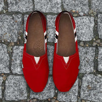 Load image into Gallery viewer, Designs by MyUtopia Shout Out:#DawgNation Georgia Casual Canvas Slip on Shoes Women&#39;s Flats
