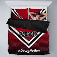 Load image into Gallery viewer, Designs by MyUtopia Shout Out:#DawgNation Georgia Fan Duvet Cover and Pillowcases
