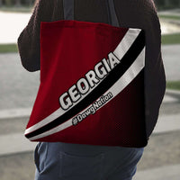 Load image into Gallery viewer, Designs by MyUtopia Shout Out:#DawgNation Georgia Fan Fabric Totebag Reusable Shopping Tote
