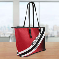 Load image into Gallery viewer, Designs by MyUtopia Shout Out:#DawgNation Georgia Fan Faux Leather Totebag Purse
