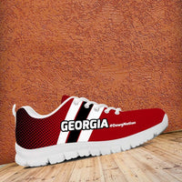 Load image into Gallery viewer, Designs by MyUtopia Shout Out:#DawgNation Georgia Fan Running Shoes
