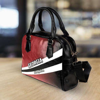 Load image into Gallery viewer, Designs by MyUtopia Shout Out:#DawgNation Georgia Faux Leather Handbag with Shoulder Strap
