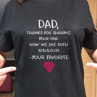 Load image into Gallery viewer, Designs by MyUtopia Shout Out:Dear Dad Adult Unisex T-Shirt
