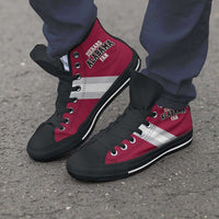 Load image into Gallery viewer, Designs by MyUtopia Shout Out:Diehard Alabama Fan Canvas High Top Shoes
