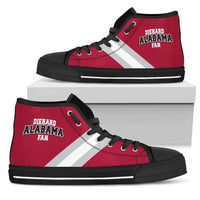 Load image into Gallery viewer, Designs by MyUtopia Shout Out:Diehard Alabama Fan Canvas High Top Shoes
