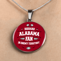 Load image into Gallery viewer, Designs by MyUtopia Shout Out:Diehard Alabama Fan In Enemy Territory Handcrafted Jewelry - ALCF
