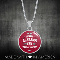 Load image into Gallery viewer, Designs by MyUtopia Shout Out:Diehard Alabama Fan In Enemy Territory Handcrafted Jewelry - ALCF
