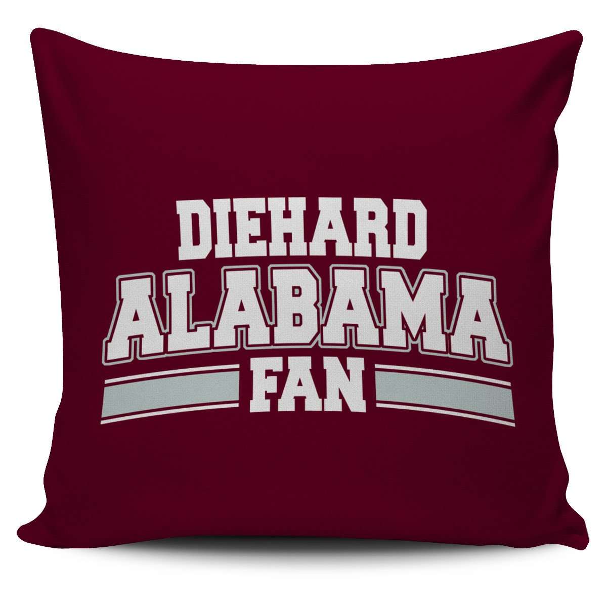 Designs by MyUtopia Shout Out:Diehard Alabama Fan Pillowcase